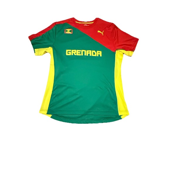 Grenada Jersey Mens Large Puma Soccer Track And Field - Picture 1 of 5
